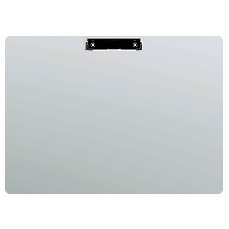 Clipboard A3 m./klemme lang side alu