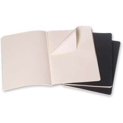 Notesbog Moleskine Cahier Journal ulin. XL 19x25cm sort /3