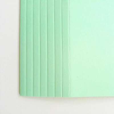 Mappe DKF nr. 103/8 A4 m/1 klap 8 riller 800932, grøn