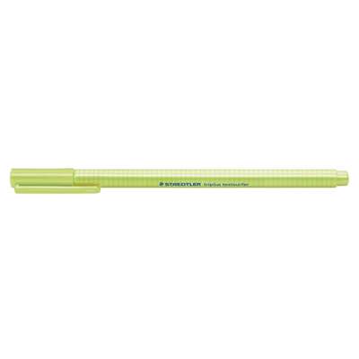 Tekstmarker Staedtler 362 Triplus 1-4mm rund lime /10stk