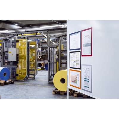 Inforamme Duraframe A3 magnetisk rød pk./5