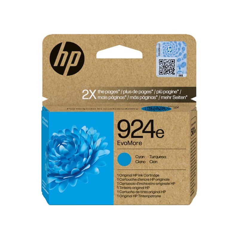 Farvepatron HP 924e EvoMore t/8120 cyan