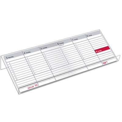 Bordstativ, klar akryl, til 130000 + 132000