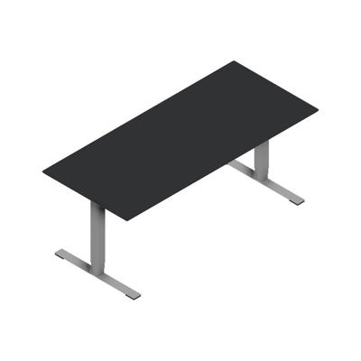 Hæve-sænkebord Dencon X3502 1800x800 alu stel antr. lam pl