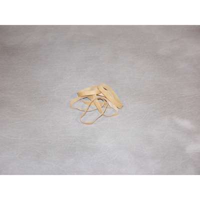 Gummibånd hvid 10x100mm 1kg/pak