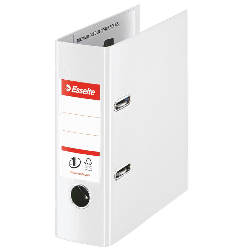 Brevordner Esselte hvid No1 A5-bred 468600