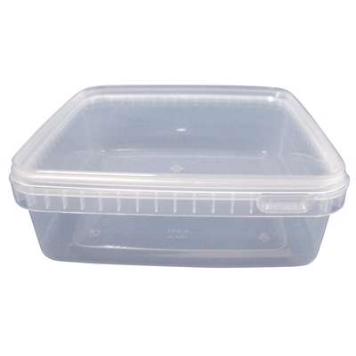 Condibøtte 1300ml 195x195x51mm, klar /58