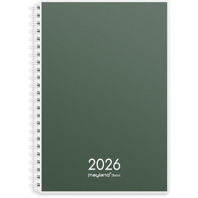 Basic ugekalender A5 PP-plast 2026