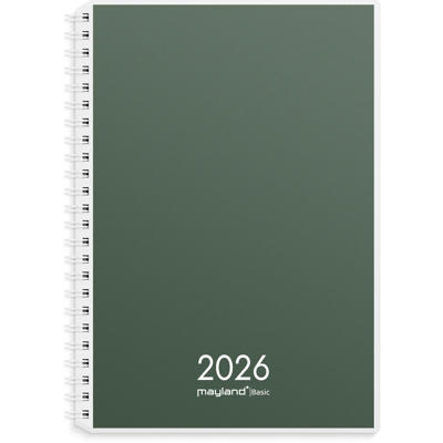 Basic ugekalender A5 PP-plast 2026