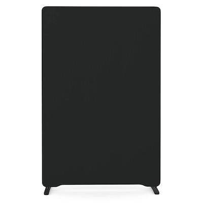 Skærmvæg til gulv Lintex Edge sort 1000x1500mm