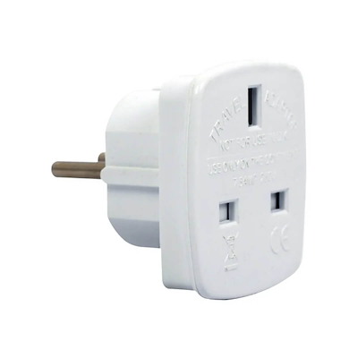 Adapter strømforsyning A-AC-UKEU-001 UK-EU Cablexpert