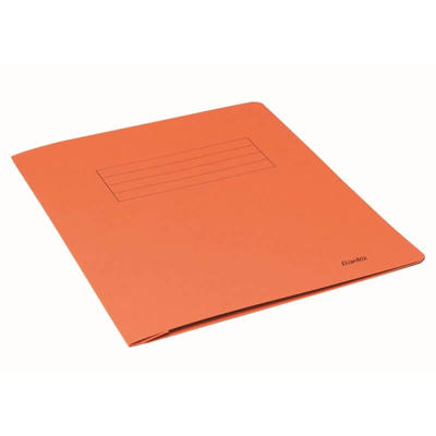 Arbejdsmappe Bantex orange 318x240mm m/skrivefelt