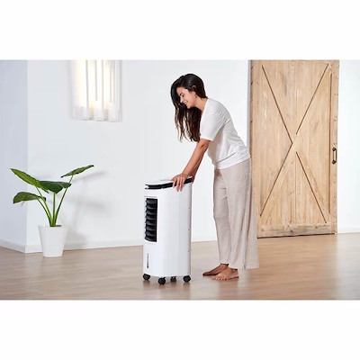 Luftkøler Black-Decker LED display 65W hvid