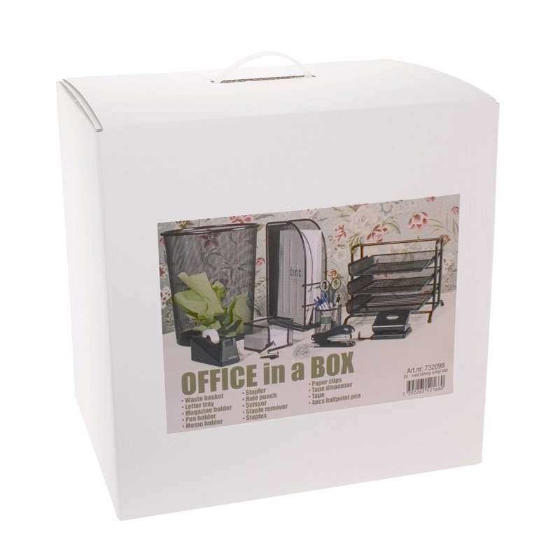 Kontor-startkit skrivebordsudstyr OFFICE in a BOX 