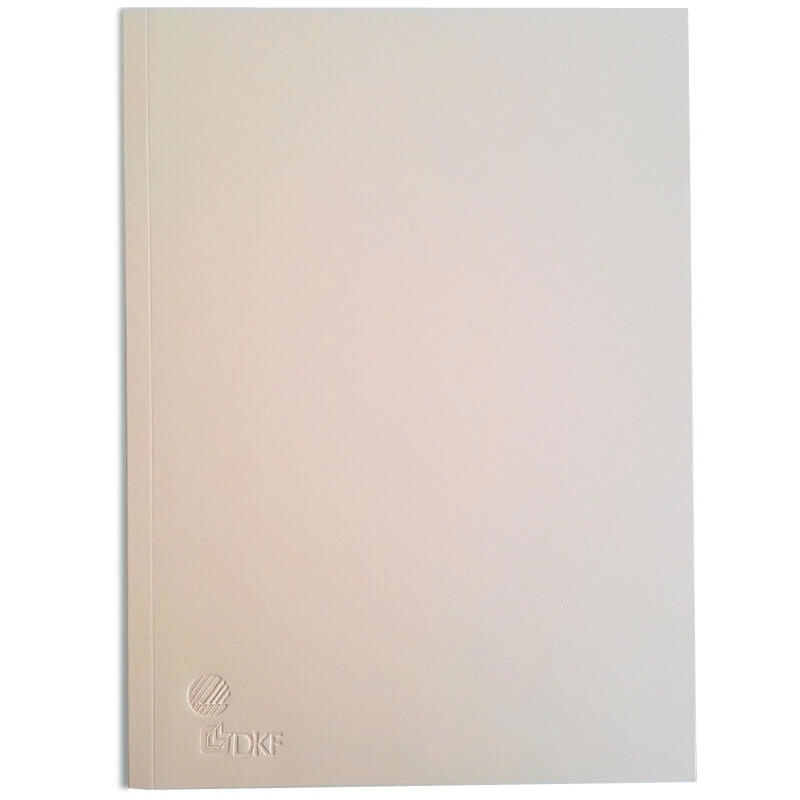 Mappe DKF nr. 300 A4 u/klap 801601, natur