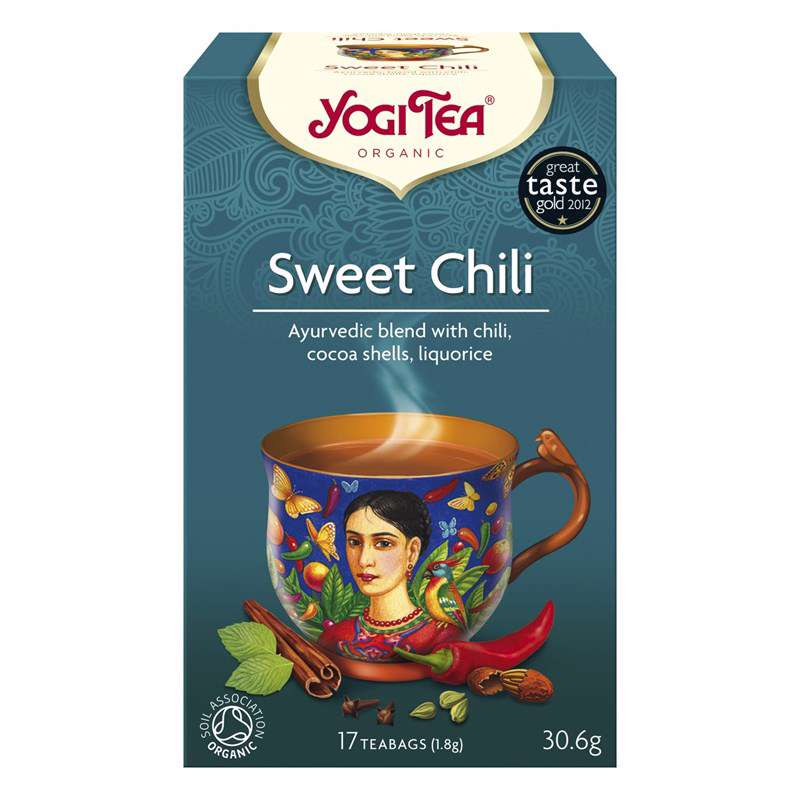 Te Yogi Sweet Chili 17breve/æsk