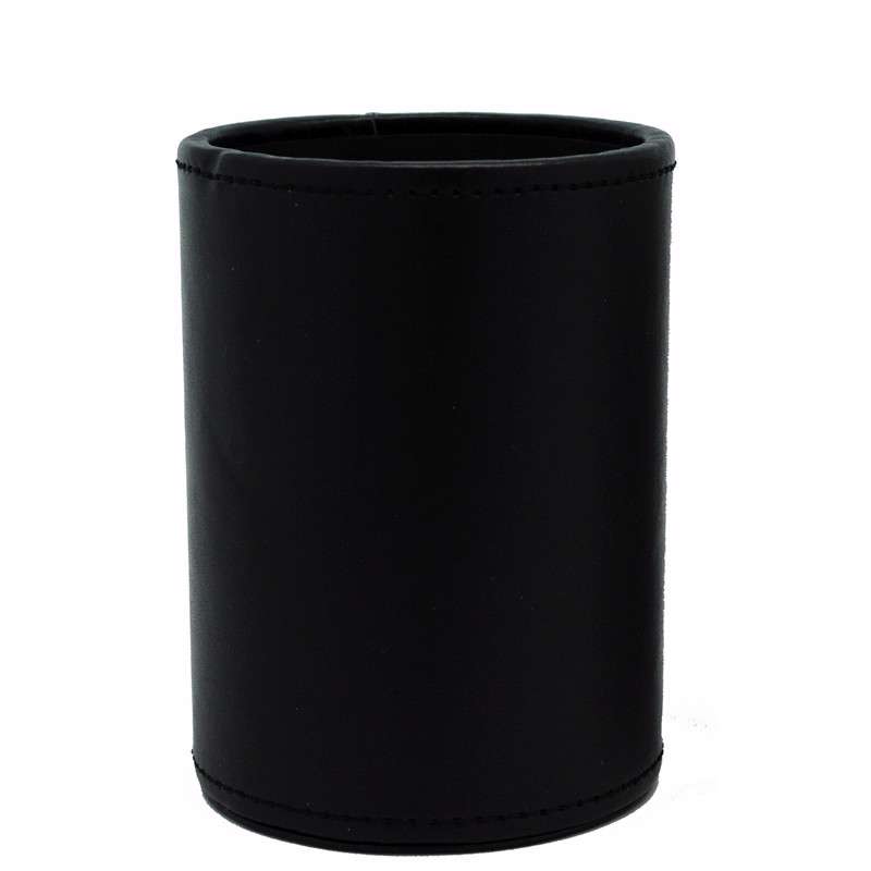 Penneholder sort kunstskind 80x120mm