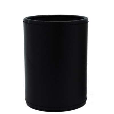 Penneholder sort kunstskind 80x120mm