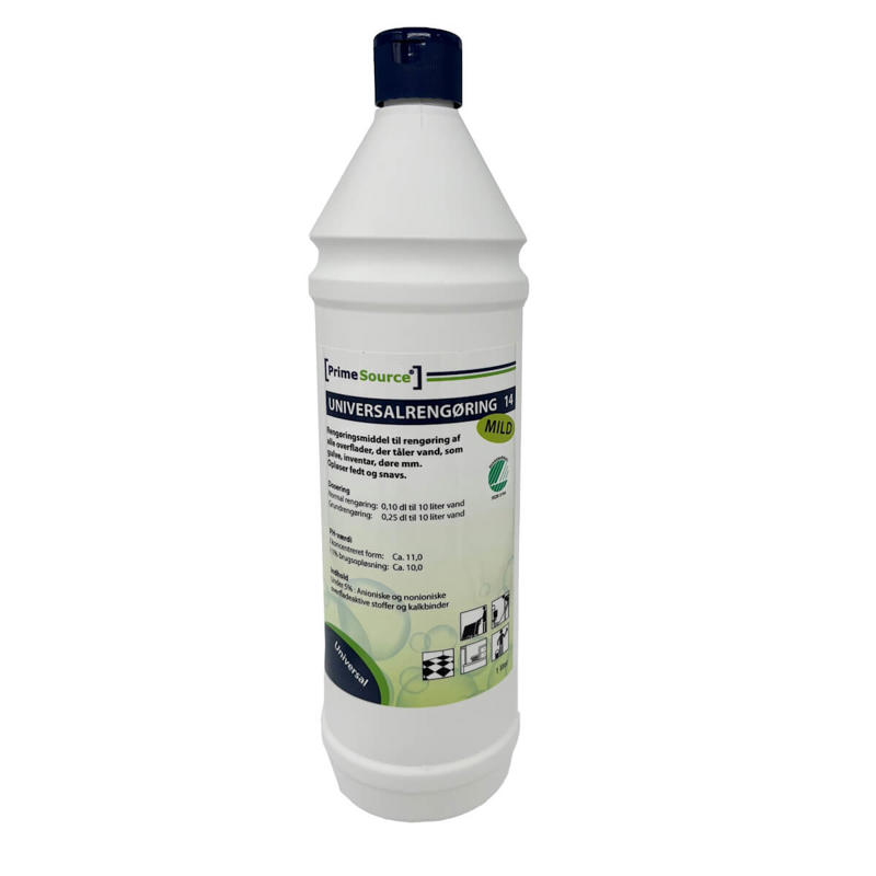 Universalrengøring PrimeSource Mild 14 u/farve-parf. 1l