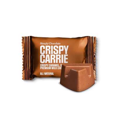 Chokolade Simply Chocolate Crispy Carrie 10g/75
