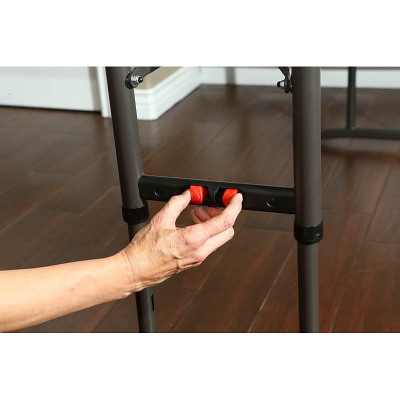 Klapbord LifeTime 183x76 højdejust. offwhite