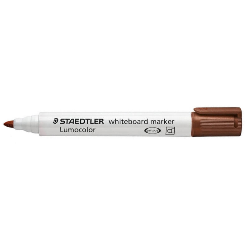 Whiteboard marker Staedtler 351 brun Lumocolor 2,0mm rund