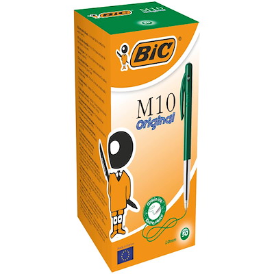 Kuglepen Bic Clic Grøn Medium M10 51520