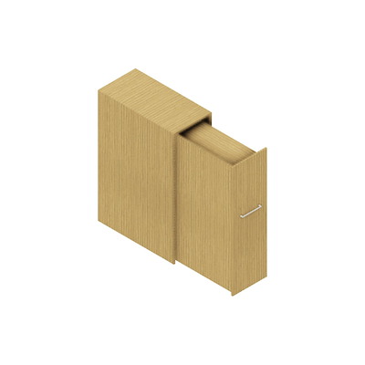 Udtræksskab Dencon Delta45 2377 120x40x80 eg