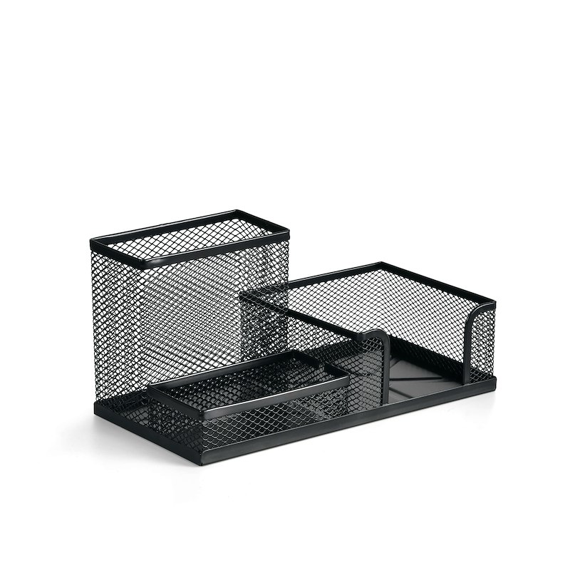 Blyantholder & visitkortholder sort