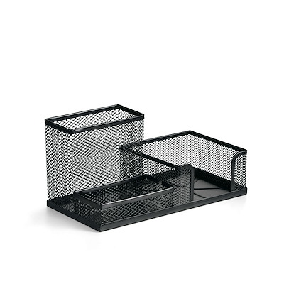 Blyantholder & visitkortholder sort