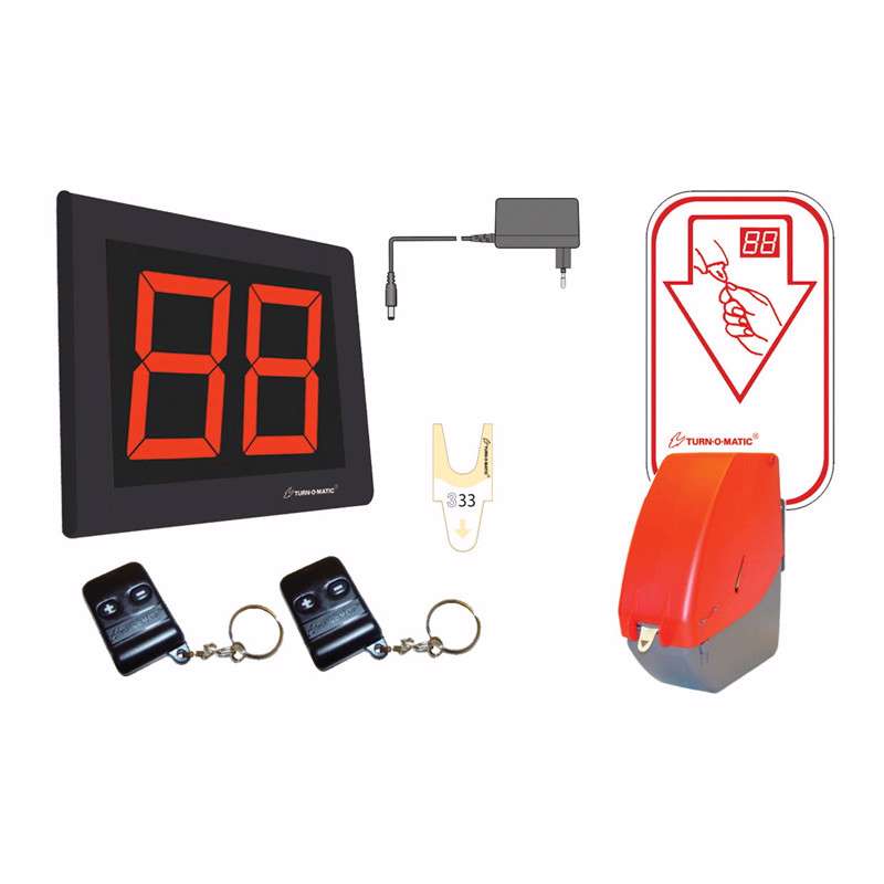 Køsystem startkit m/LED-display METO Turn-O-Matic S32 RF