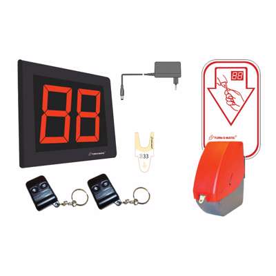 Køsystem startkit m/LED-display METO Turn-O-Matic S32 RF