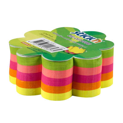 Notes Stick'N Neon Blomst 5 ass. farver 67x67mm 250blade