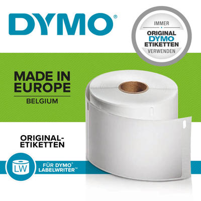Shippingetiketter DYMO hvid 54x101mm 220stk/pk 99014