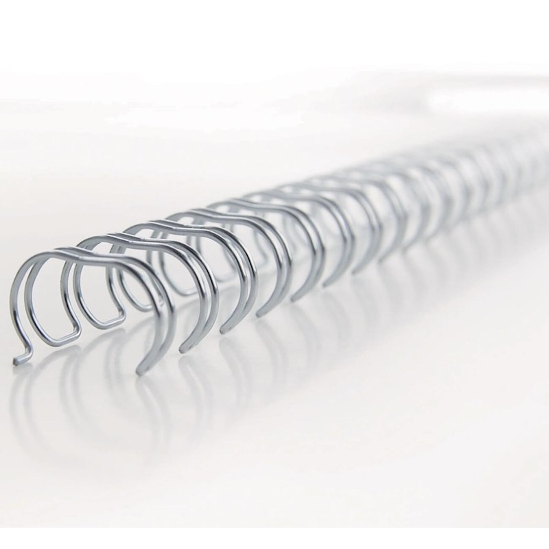 Wirespiral ACCO 3:1 wire 24 ring 12,5mm hvid A5 /250