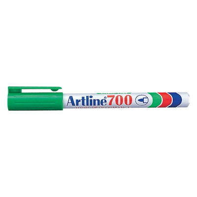 Marker Artline 700 permanent grøn 0,7mm