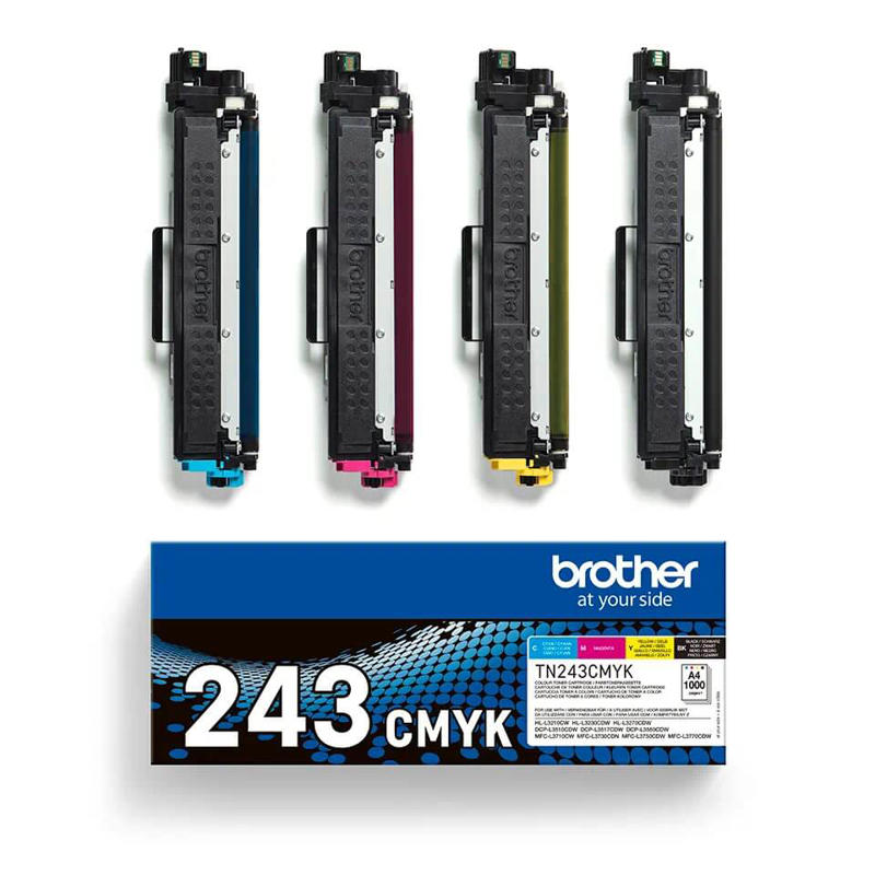 Laserpatron Brother TN-243CMYK sampak