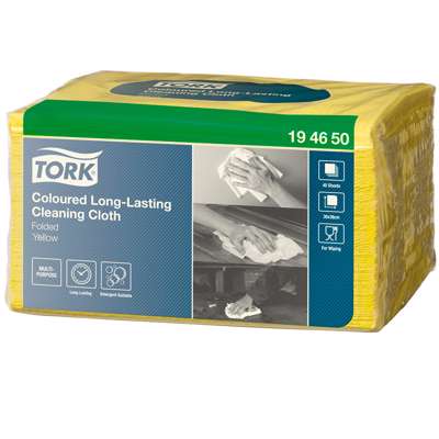 Allround klud Tork Premium W8 Small Pack gul 229552 8x40stk