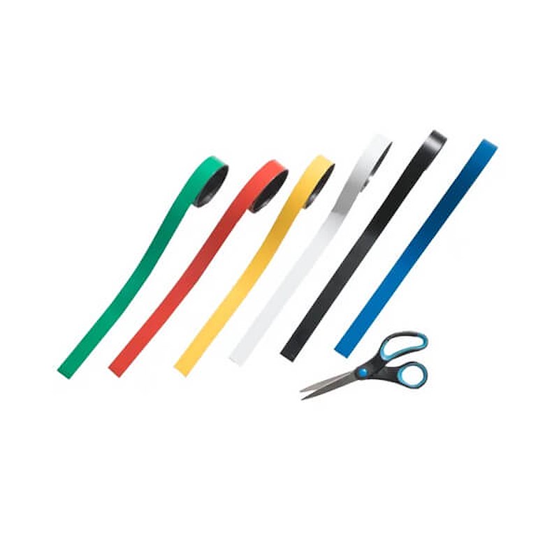 Magnettape 15mm x 1m gul