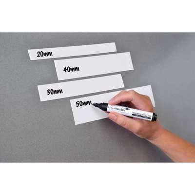 Magnetbånd Legamaster 3m hvid