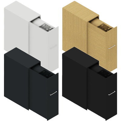 Udtræksskab Dencon Delta45 2378 120x40x80 m/bakke