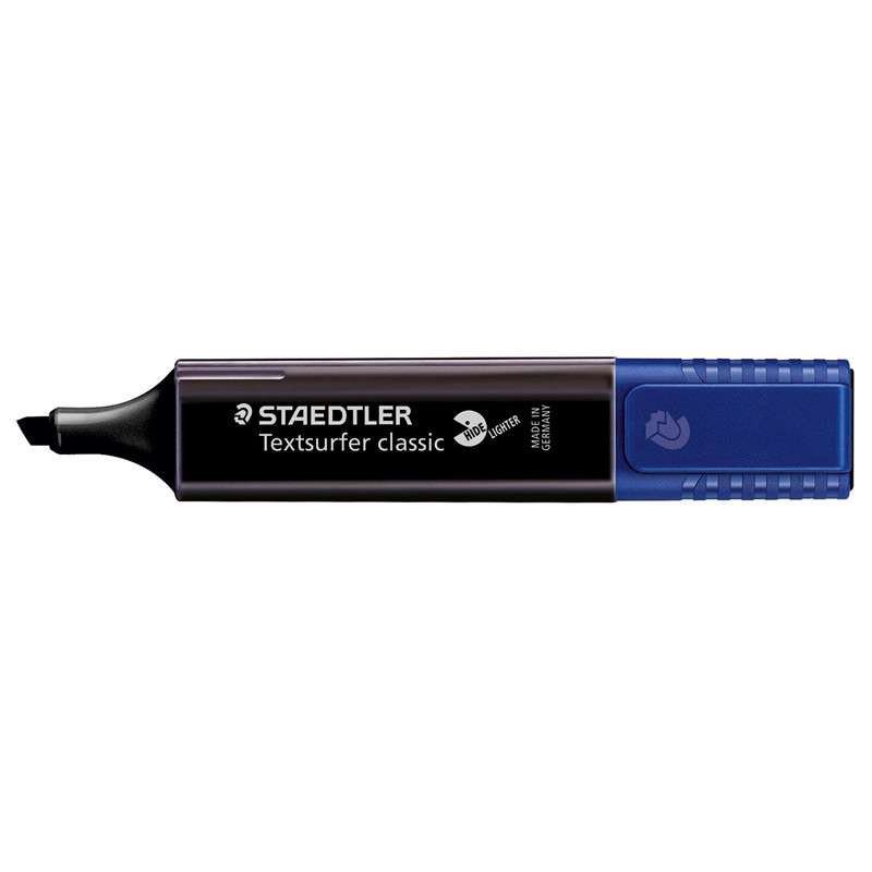 Tekstmarker Staedtler 364 Textsurfer Hidelighter skrå sort