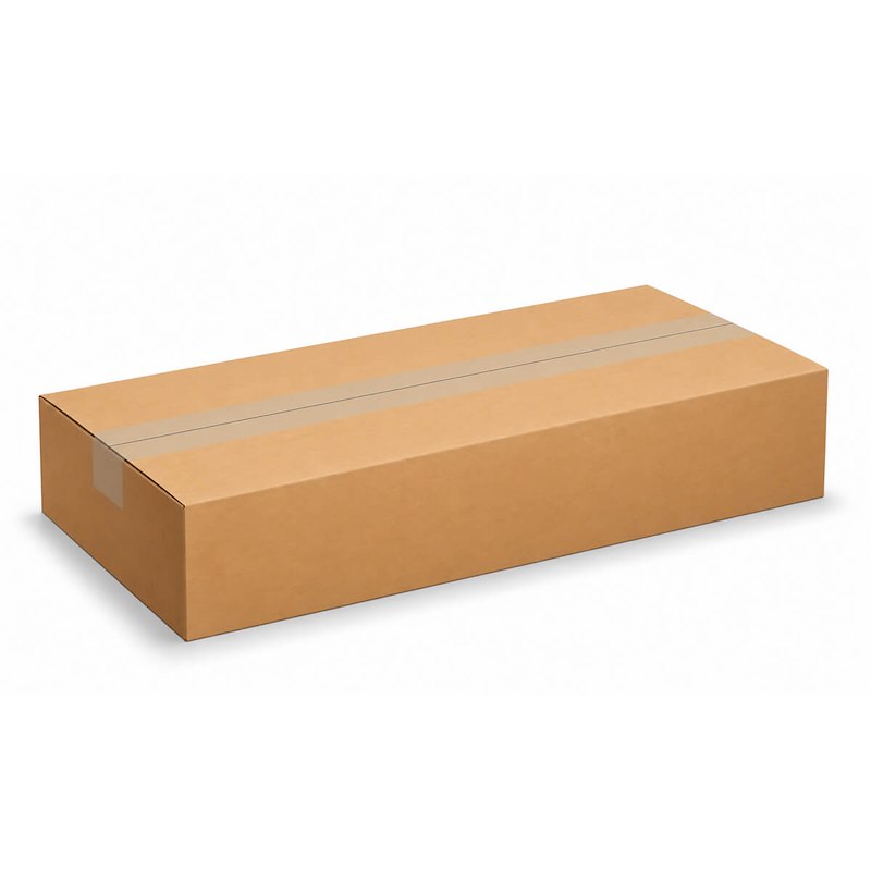 Papkasser 1-lags 680x400x100mm 681 - 27L - 4mm