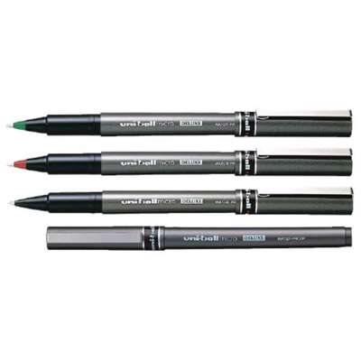 Rollerpen Uniball rød 0,2mm UB-155 DeLuxe