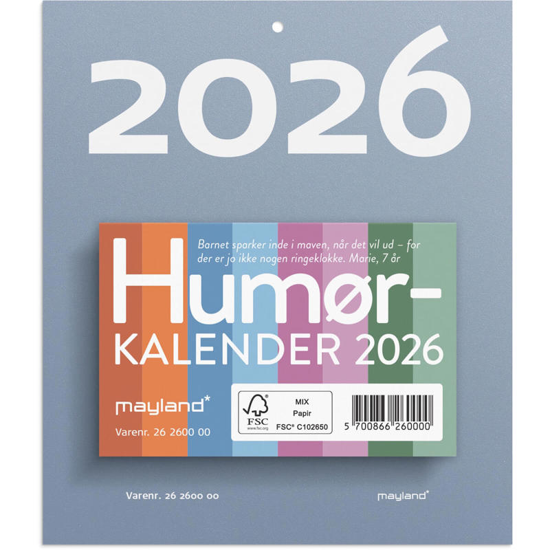 Afrivningskalender Humør 2026