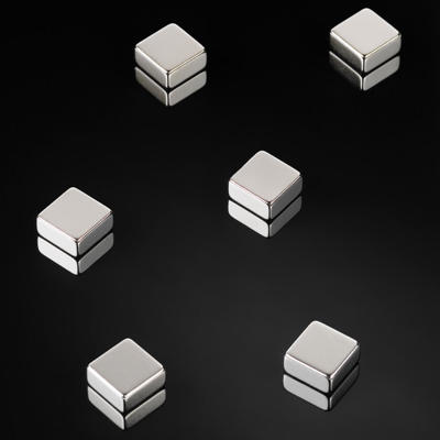 Magnet t/glastavle NAGA stål firkantet 6stk/pk