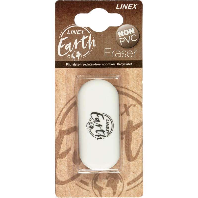 Viskelæder Linex Earth 61x28x12mm Non-PVC 1stk blister
