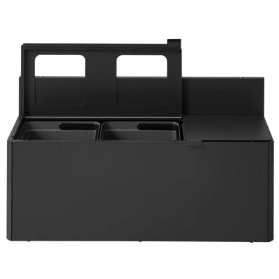 Affaldssystem affaldssortering Bica 912 3x15L grå