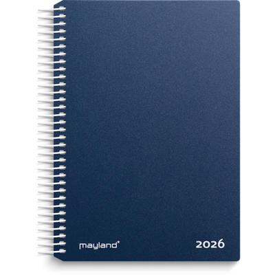 Dagkalender blå PP-plast 2026