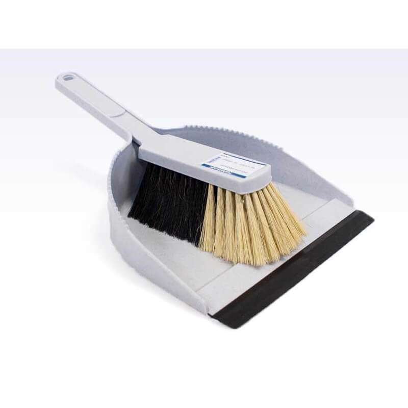 Fejebakkesæt m. gummikant og støvekost /10stk